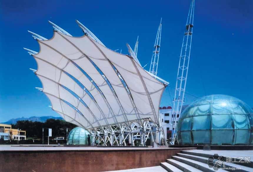 郏县车棚膜结构网架